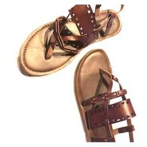 Mossimo Supply Co., Dark Brown Womens Sandals